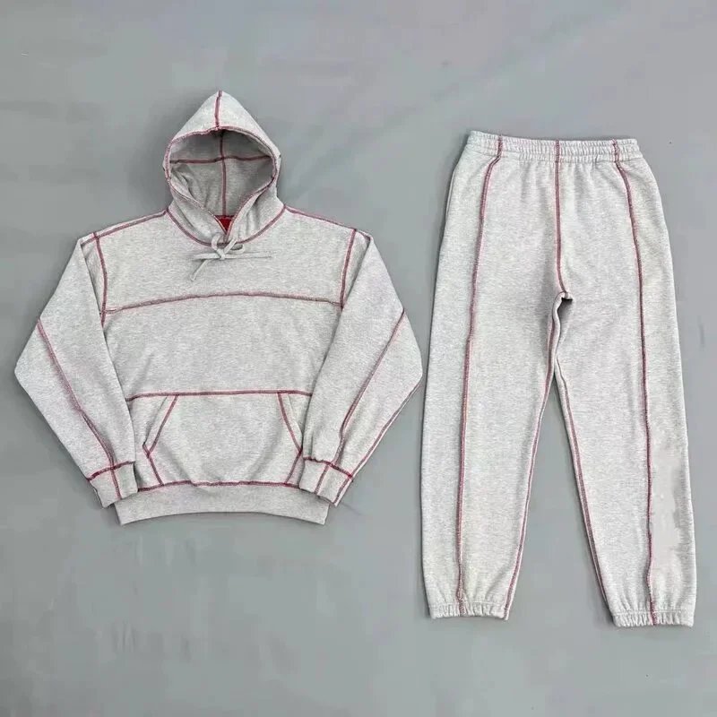 Contrast Stitch Set 1/Grey