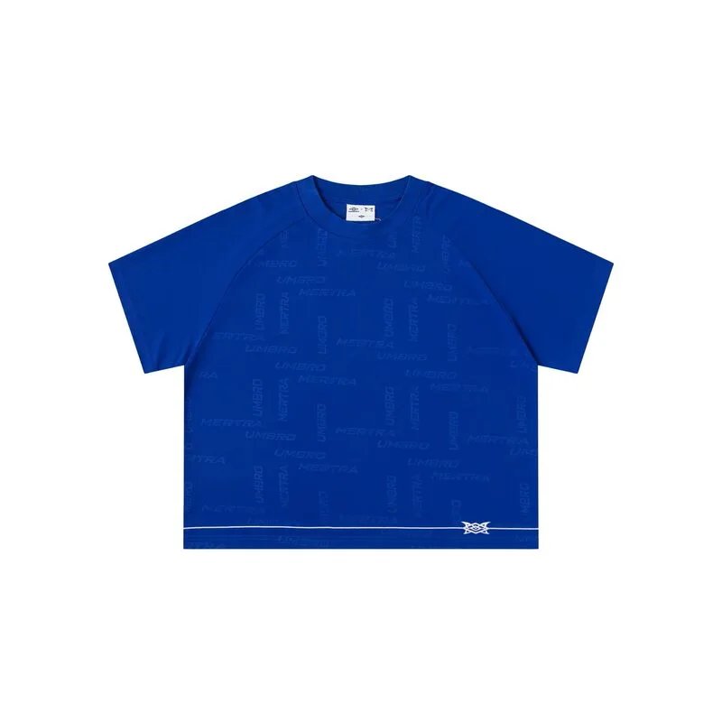 Full printed short sleeves/blue (Good Quality)