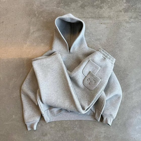 Saint Alexander Tracksuit Heavyweight Bestseller Air Layer Puffy Hoodie and Pants Set