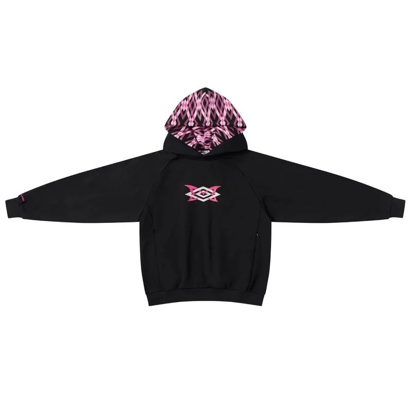 Mertra collaboration heavyweight American street hip-hop embroidered patchwork hooded sweatshirt trendy casual sports suit sweatpants