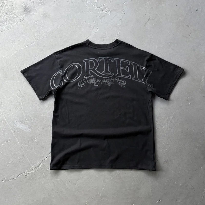 Black Print Black/(Good Quality)