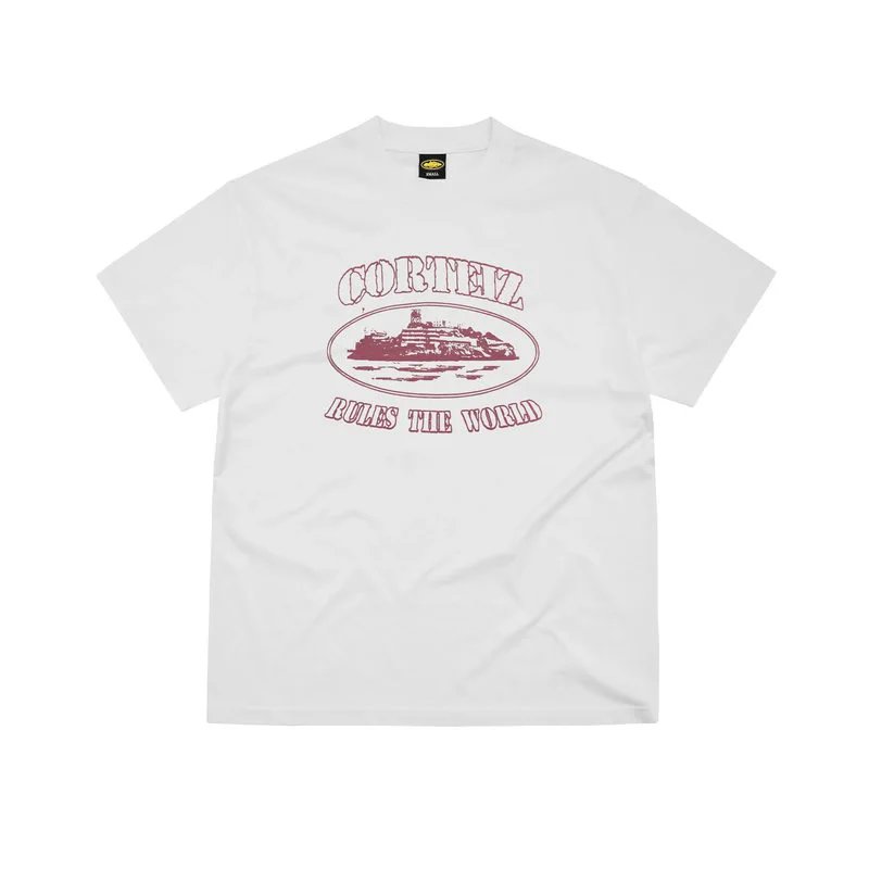 Pink Print/White
