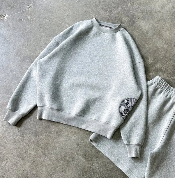 grey hoodie