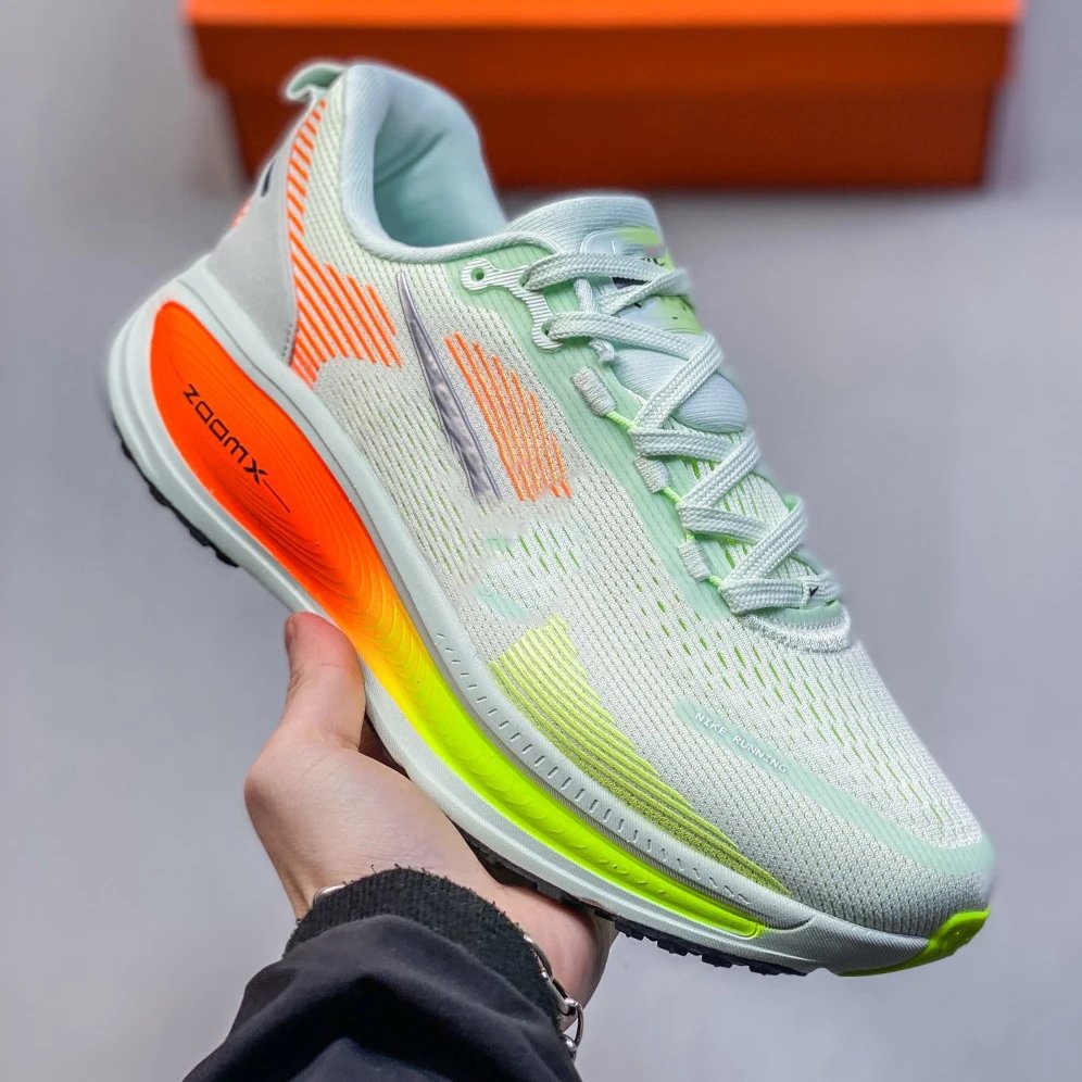 ZoomX Running Shoe Mint Orange Casual Sneakers