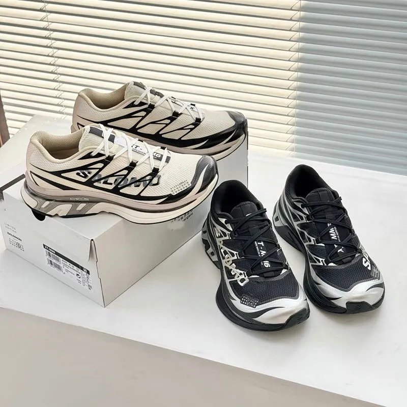 MM6 Maison Margiela Future Runner Black and White Sneakers Chunky Sneakers product detail 2 in Litbuy spreadsheet finds