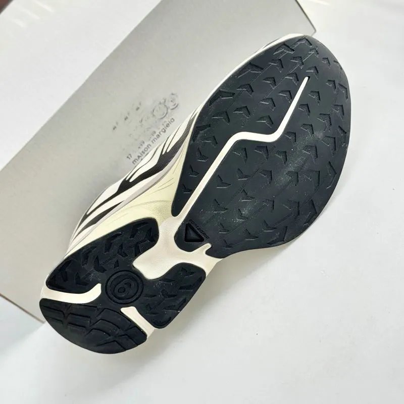 Maison Margiela x Reebok Future Classic Black White Silver Sneakers - 17
