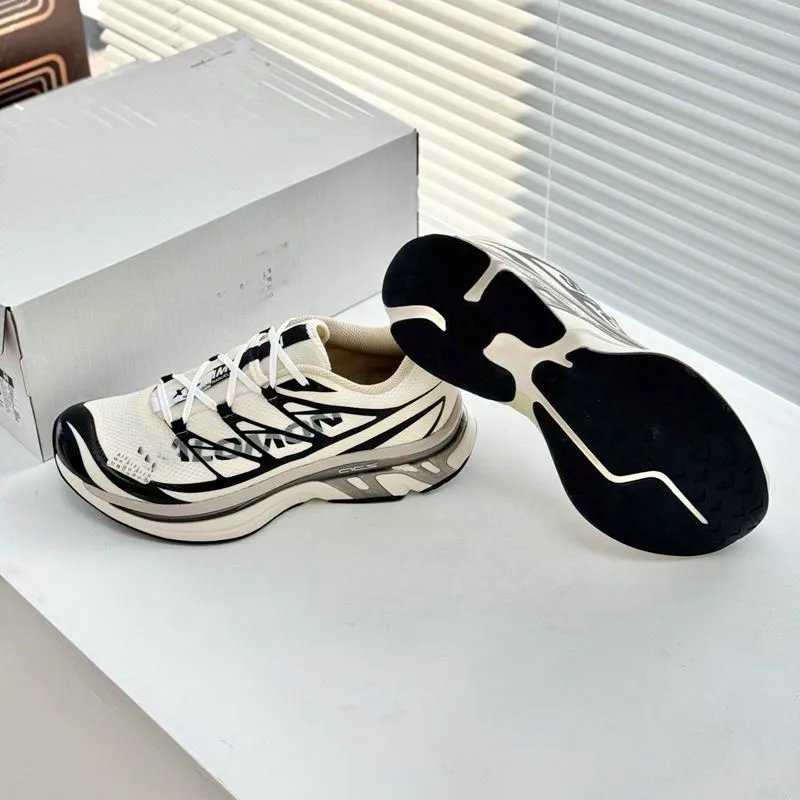 Maison Margiela x Reebok Future Classic Black White Silver Sneakers - 8