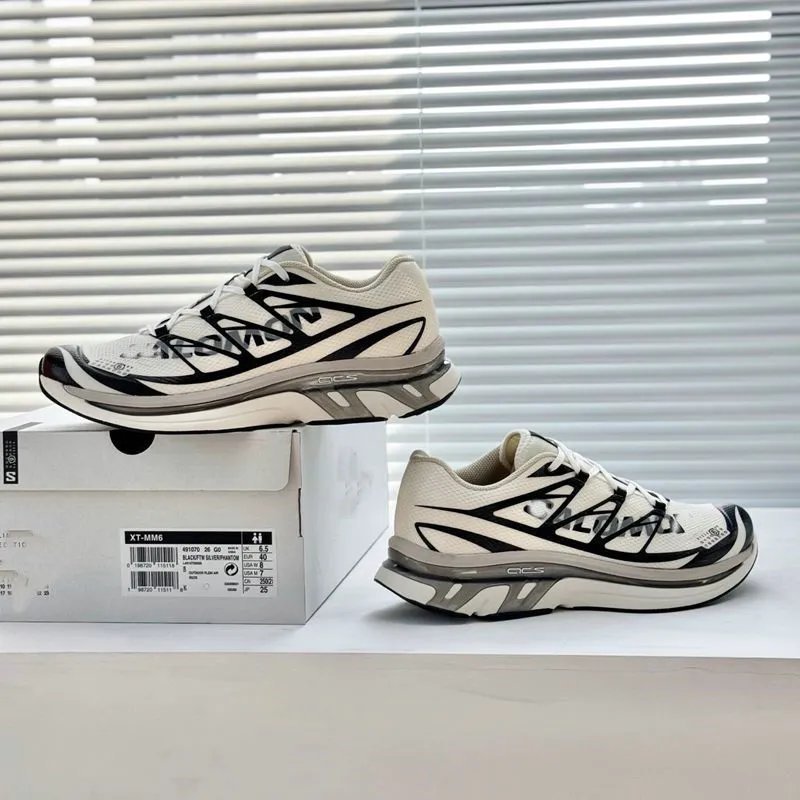 Maison Margiela x Reebok Future Classic Black White Silver Sneakers - 10