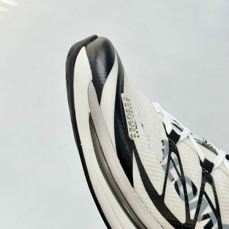 Maison Margiela x Reebok Future Classic Black White Silver Sneakers - 13