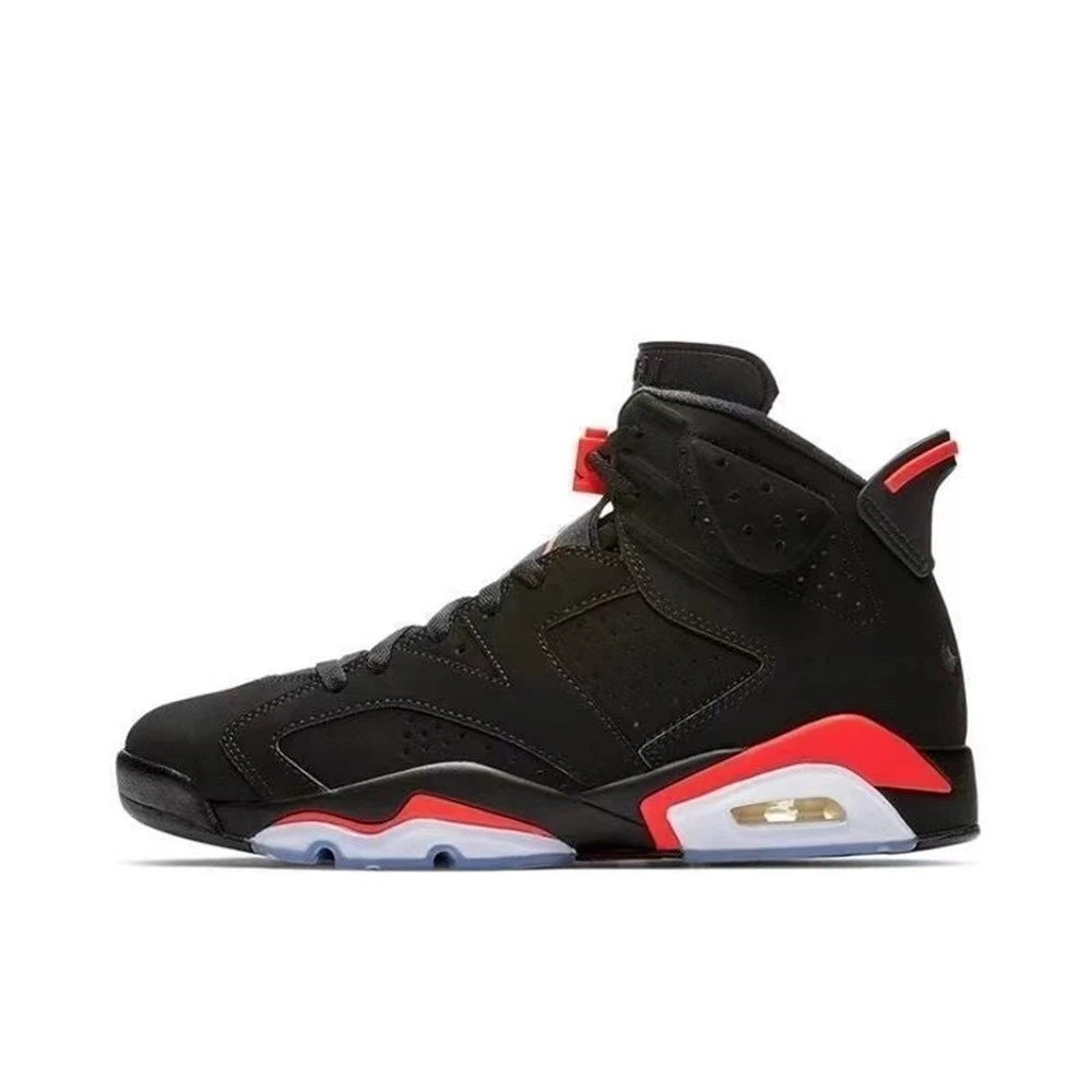 Air Jordan 6 White Infrared Sneakers Basketball Shoes - 16