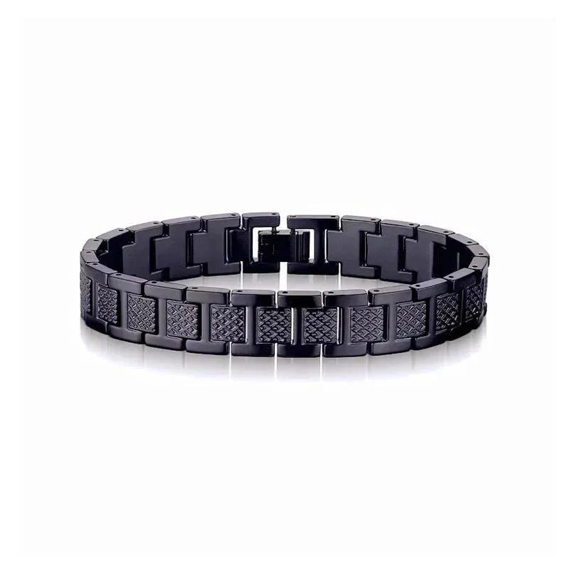 Black Men's【Total Length 21cm】With Box