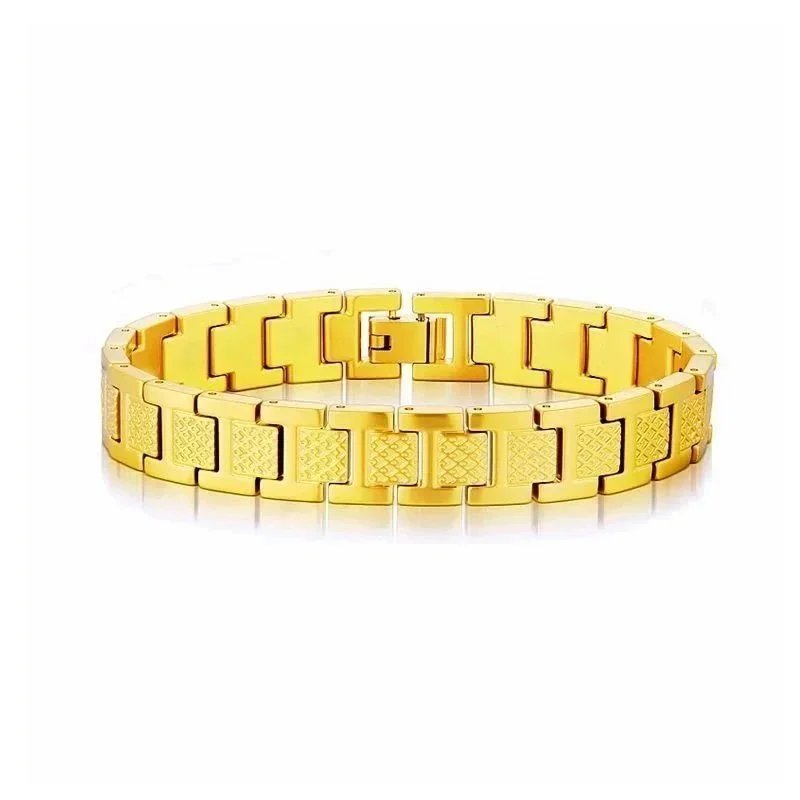 Gold Men's【Total Length 21cm】With Box