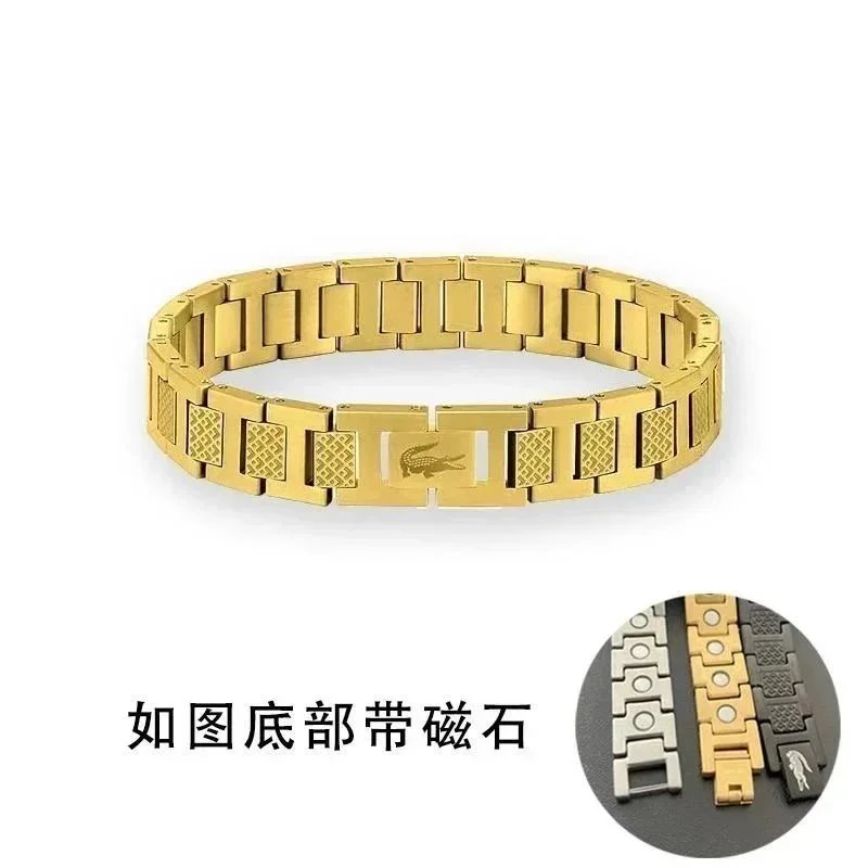 Gold Men's【Magnetic Closure Total Length 21cm】With Box