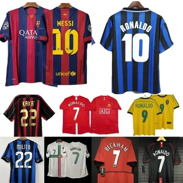 Adidas Football Jerseys Retro player-name and number product detail image 1