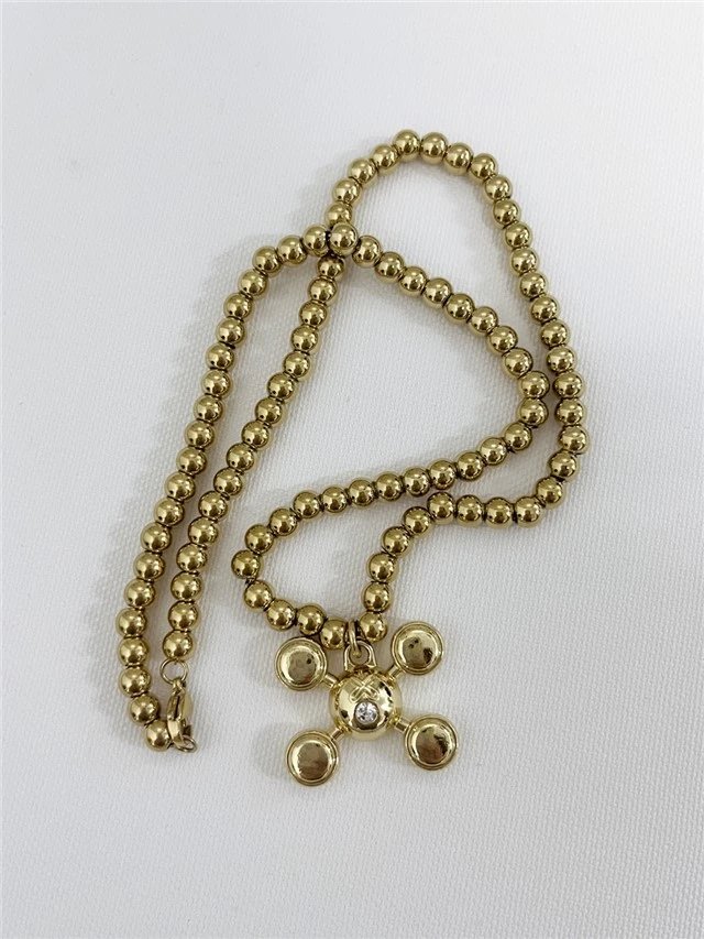 FRED XOXO Charm Yellow Gold Diamond Pendant Jewelry - 12