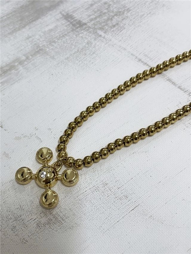 FRED XOXO Charm Yellow Gold Diamond Pendant Jewelry - 16