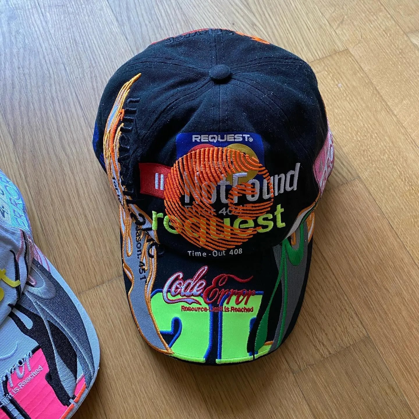 Digital Pioneer Not Found Request Baseball Cap Multicolor