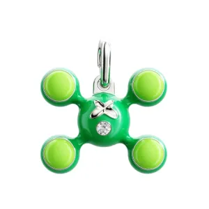 Comme des Garçons Play X Monster Charm Green Enamel Pendant Jewelry