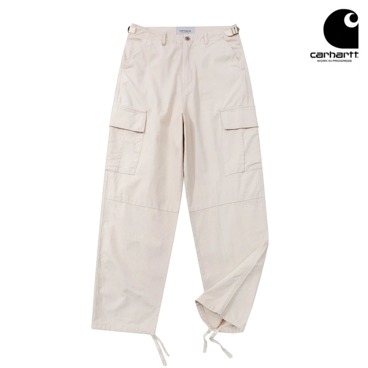 Carhartt WIP Cargo Pants Beige Utility Workwear - 203157