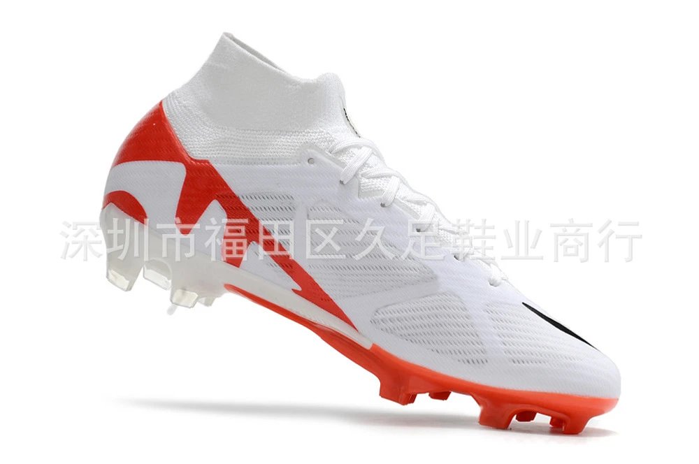 Nike Mercurial Superfly 9 FG White Bright Crimson