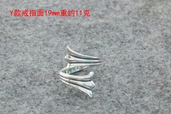 Design Spiral Coil Ring Silver Jewelry - 38