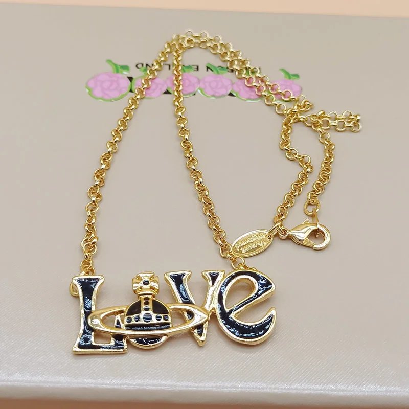 Vivienne Westwood Love Orb Necklace Gold Jewelry - 4