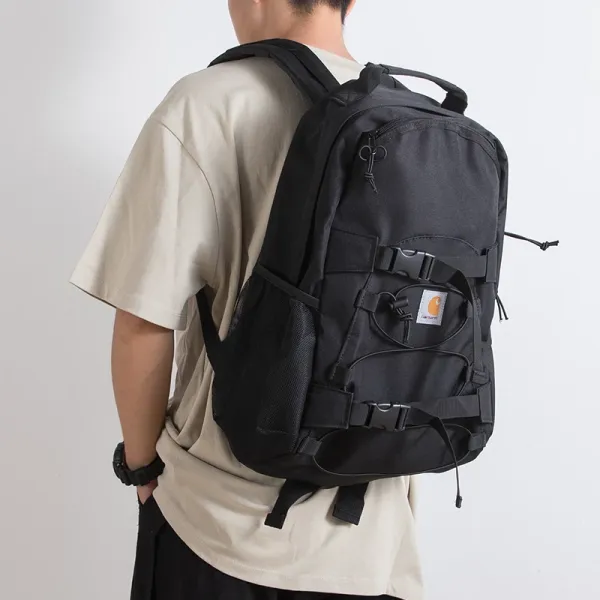 Carhartt Work In Progress Carhartt WIP Skate Backpack Black Backpacks - 5