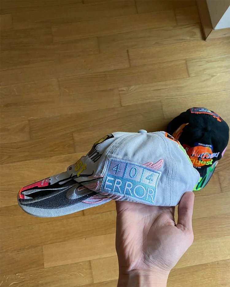 Digital Pioneer Not Found Request Baseball Cap Multicolor - 9
