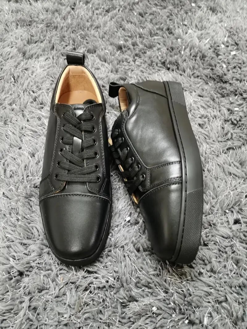 Christian Louboutin Louis Spikes Black Suede Sneakers - 11