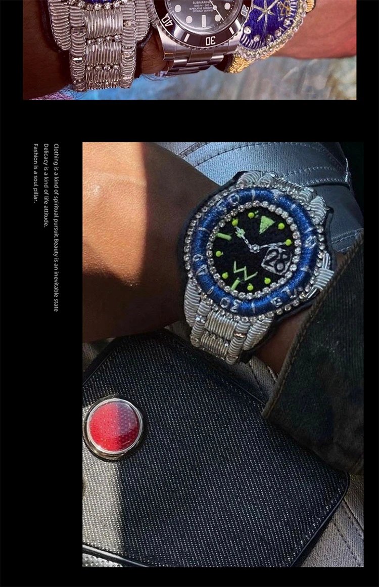 Walter Van Beirendonck x Design Watch Keychain Multicolor Accessories - 8