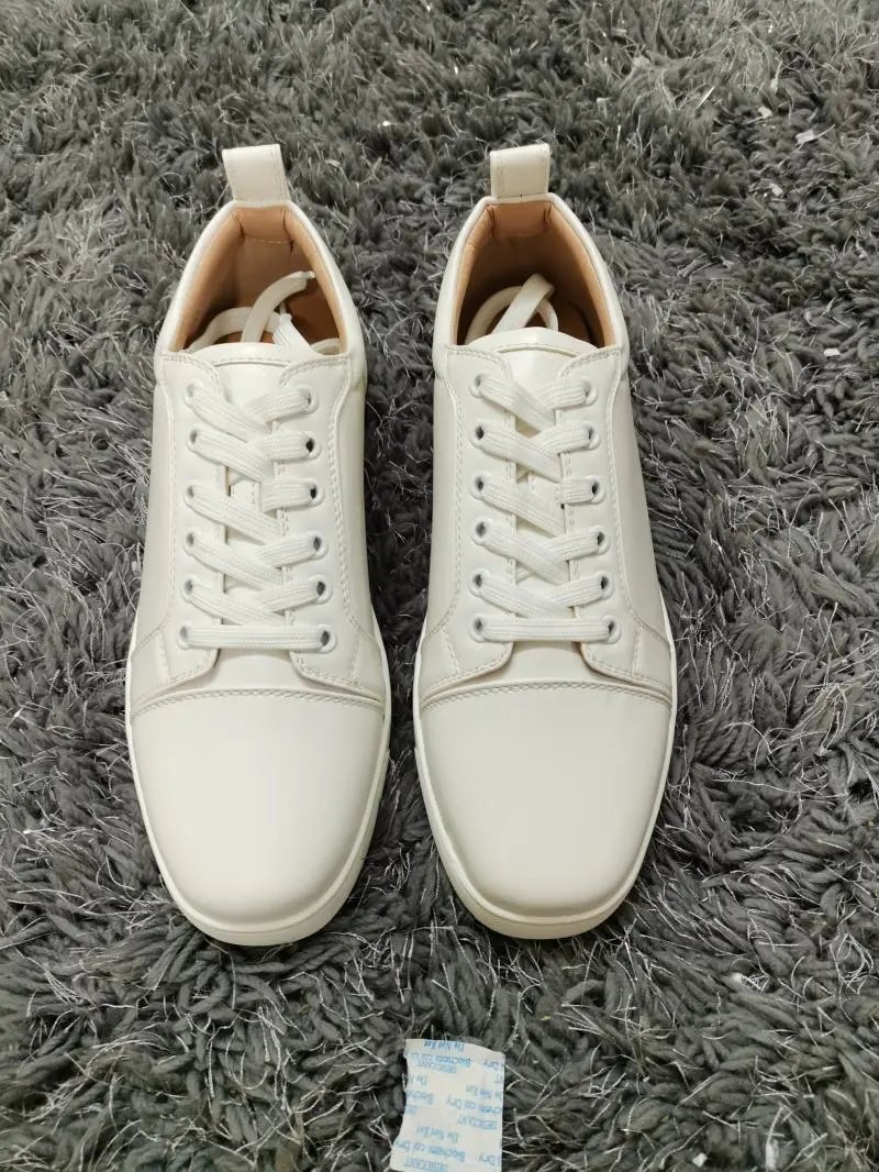 Christian Louboutin Louis Spikes Black Suede Sneakers - 8