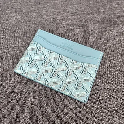 Goyard Saint Sulpice Card Holder Sky Blue - 1