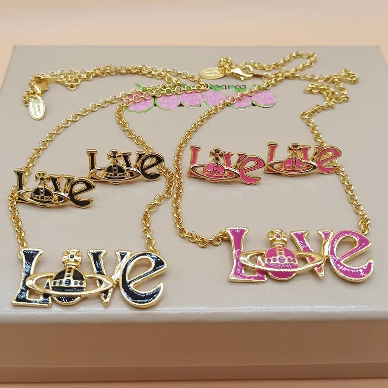 Vivienne Westwood Love Orb Necklace Gold Jewelry - 2