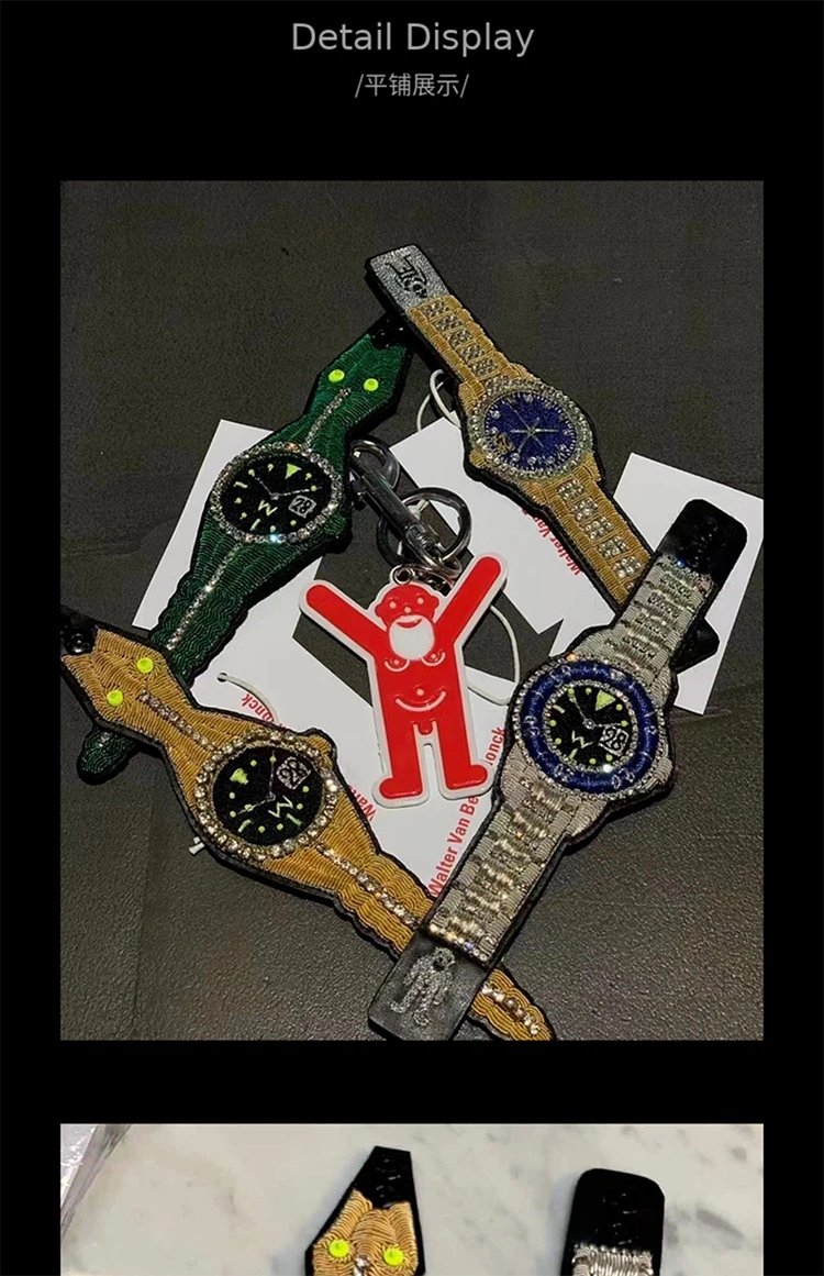 Walter Van Beirendonck x Design Watch Keychain Multicolor Accessories - 9
