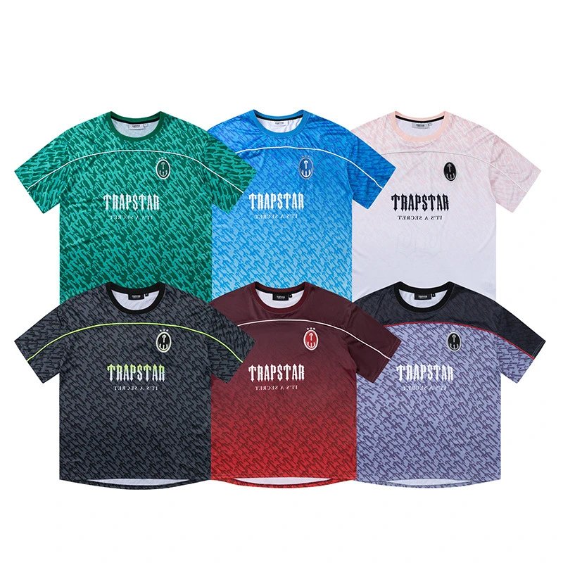 Trapstar Green No.22 All-Over Print Jersey T-Shirt