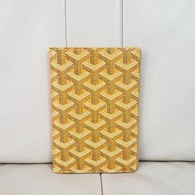 Goyard Saint Louis Passport Holder Gold Card Holder - 1