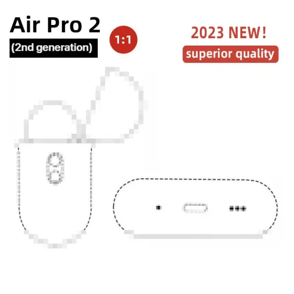 Apple Air Pro 2 (2nd Generation) Wireless Earbuds Tws Earbuds - 1