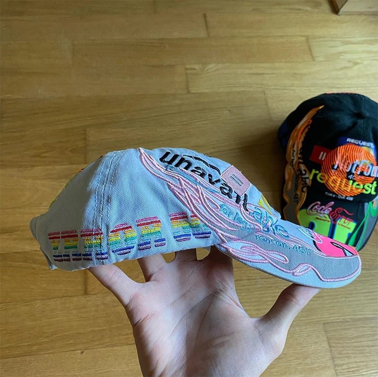 Digital Pioneer Not Found Request Baseball Cap Multicolor - 8