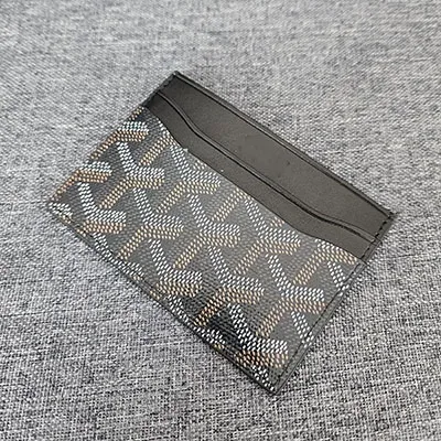 Goyard Saint Sulpice Card Holder Gray Wallets - 1