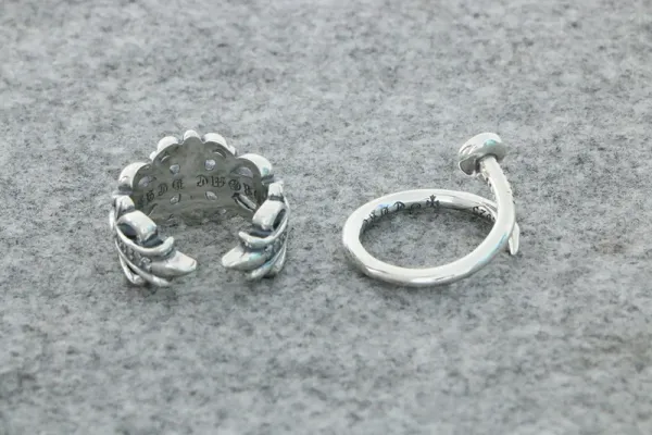 Design Spiral Coil Ring Silver Jewelry - 53