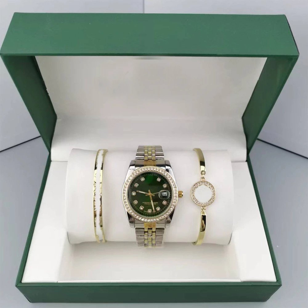 劳三件套-日志带钻男间金绿