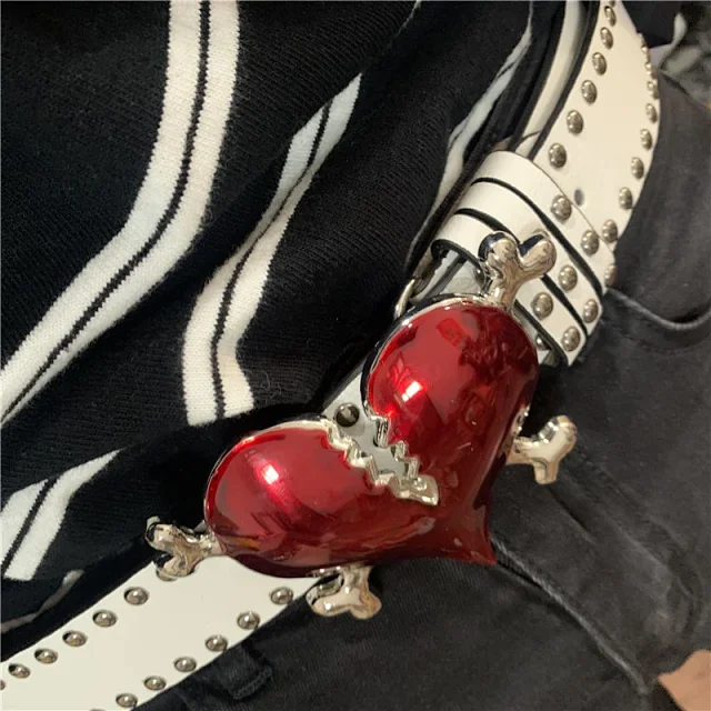 Unbranded Belts Studded novelty buckle belt product detail image 14