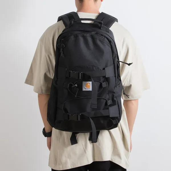 Carhartt Work In Progress Carhartt WIP Skate Backpack Black Backpacks - 3