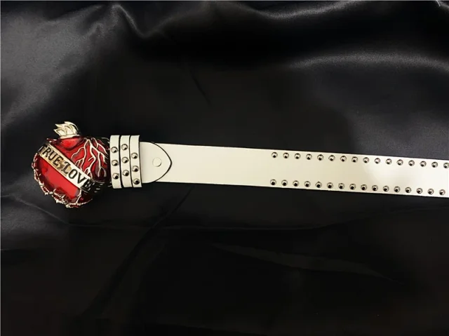 Unbranded Belts Studded novelty buckle belt product detail image 4
