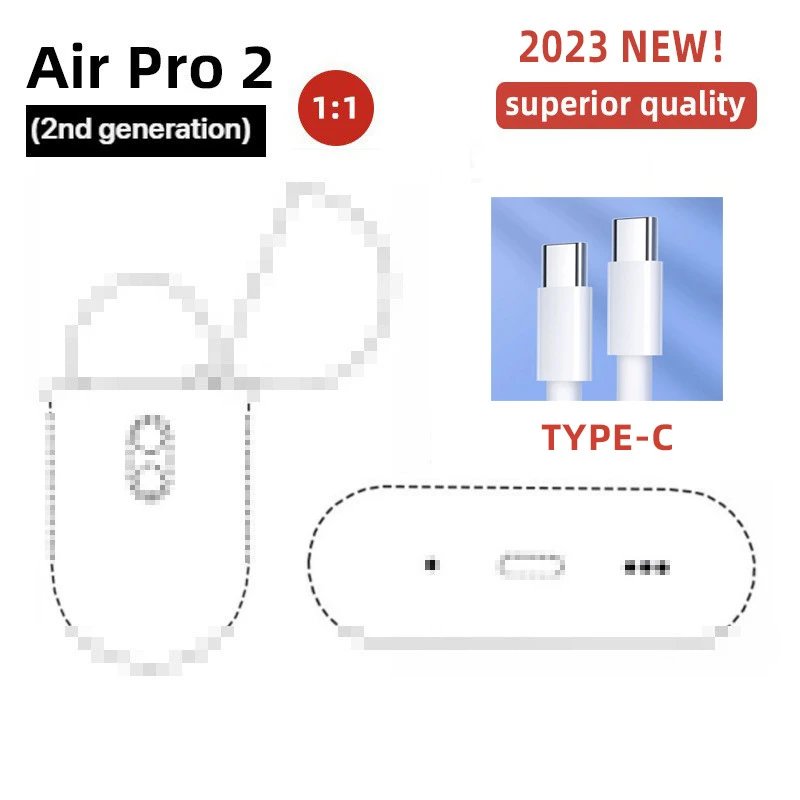 Air Pro2 (TypeC) Loda 1562A chip ANC long battery life