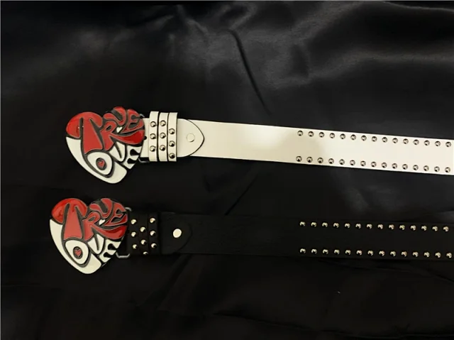 Unbranded Belts Studded novelty buckle belt product detail image 2