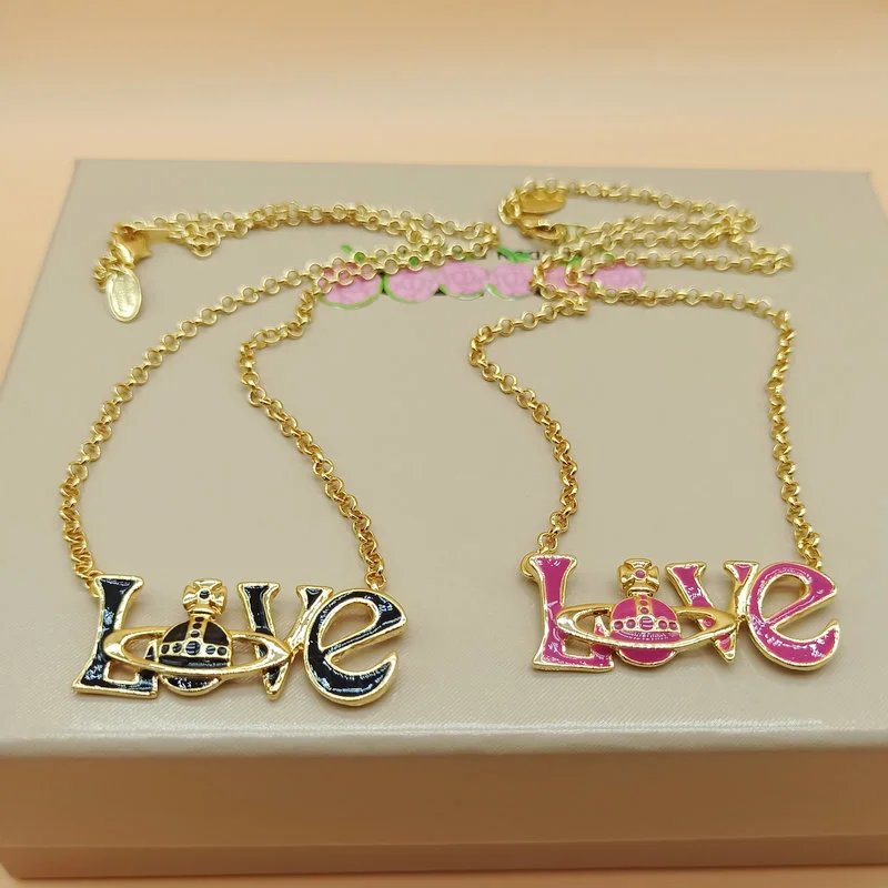 Vivienne Westwood Love Orb Necklace Gold Jewelry - 3