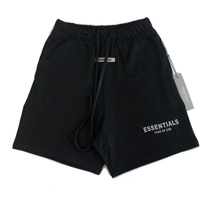 Reflective Black Shorts