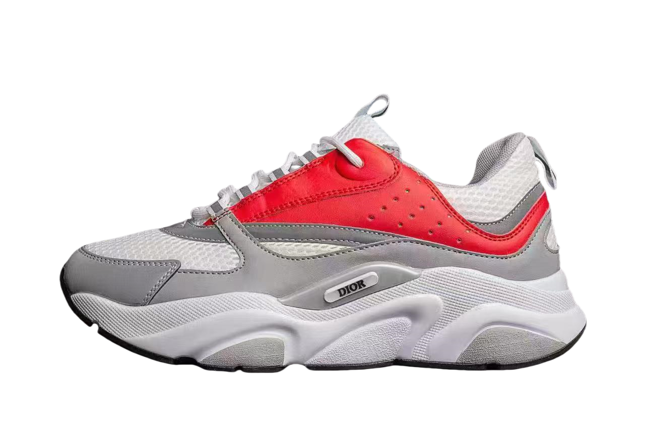 silvery red