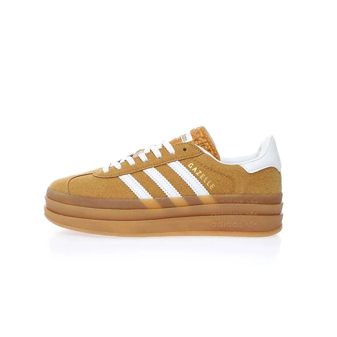 Adidas Originals Gazelle Bold — Wheat Yellow White HQ8706 colorway — USFans Spreadsheet photo